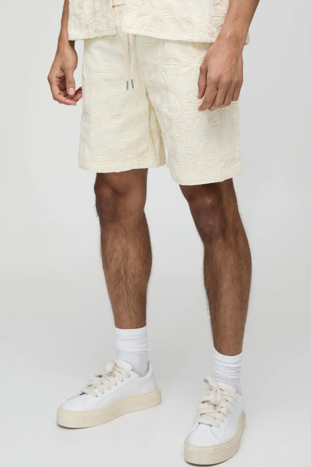 boohooMAN Shorts décontractés à appliqué en corde élastiquée<Homme Shorts