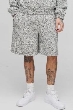 Shorts décontractés à cordon de serrage pour grande taille