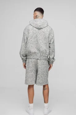 Shorts décontractés à cordon de serrage pour grande taille