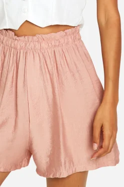 Shorts décontractés style lin