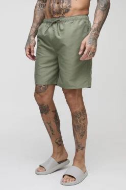 Shorts de bain mi-longs pour hommes grands – Pack de 2