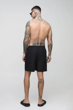 Shorts de bain mi-longs pour hommes grands – Pack de 2