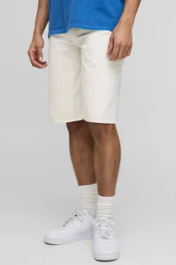 boohooMAN Shorts de charpentier sur-teintés décontractés à longueur longue<Homme Shorts