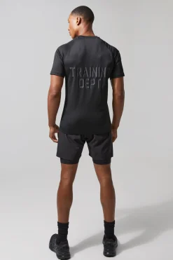 Shorts d'entraînement actif pour homme Dept 5 pouces 2-en-1, coupe régulière