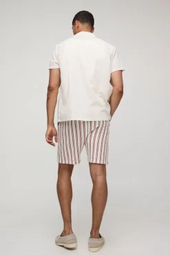 Shorts en crochet à taille élastiquée, coupe décontractée
