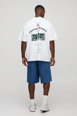 Shorts en jean, coupe régulière, style Carpenter avec surpiqûres contrastées