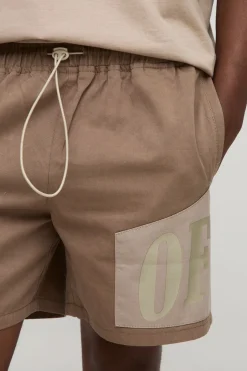 Shorts imprimés à taille élastique, coupe boxer.