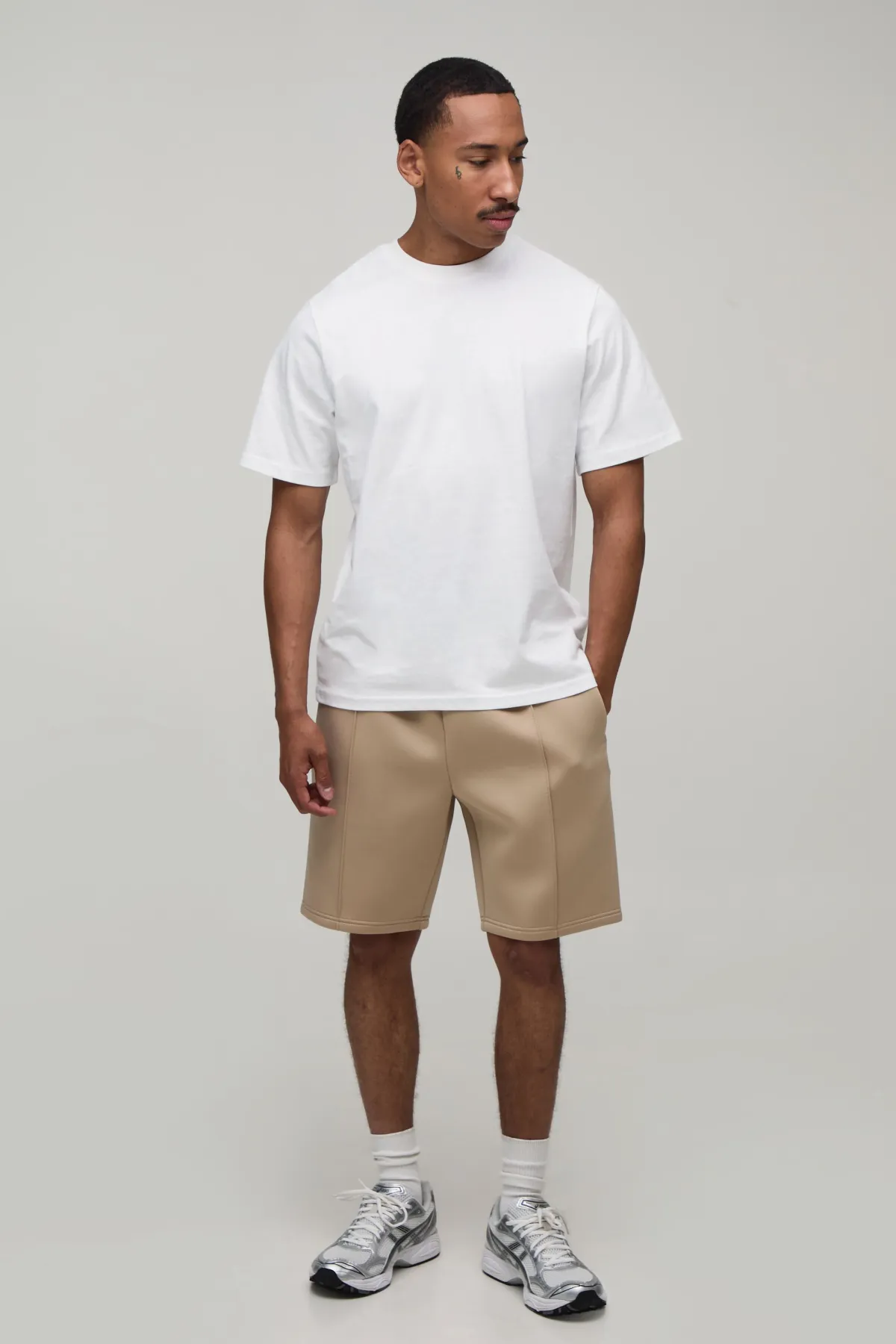 boohooMAN Short Slim À Pinces<Homme Shorts
