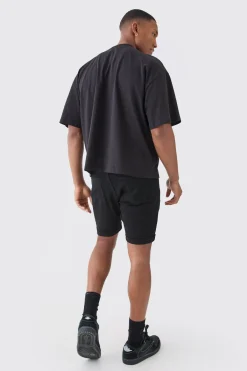 boohooMAN Shorts Skinny Stretch Déchirés en Denim<Homme Denim|Denim