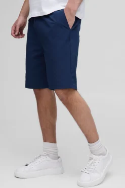 Shorts à taille élastiquée, coupe décontractée, stretch technique