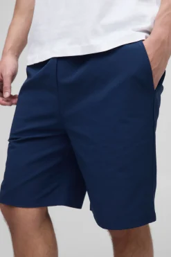 Shorts à taille élastiquée, coupe décontractée, stretch technique