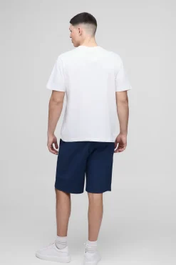 Shorts à taille élastiquée, coupe décontractée, stretch technique