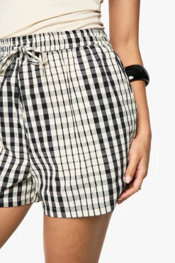 Shorts tissés à carreaux