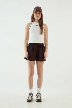 Short À Taille Coulissante En Satin Dsgn Studio