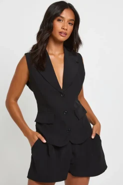 Short Taille Haute Ajusté Petite