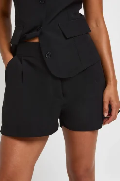 Short Taille Haute Ajusté Petite