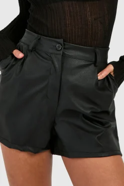 boohoo Short taille haute synthétique synthétique<Femme Tailleurs|Shorts