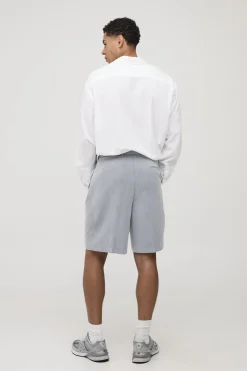 boohooMAN Short Tailleur à chevrons<Homme Shorts