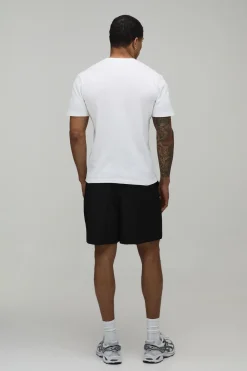 Short Tailleur Coupe Décontractée Longueur Courte