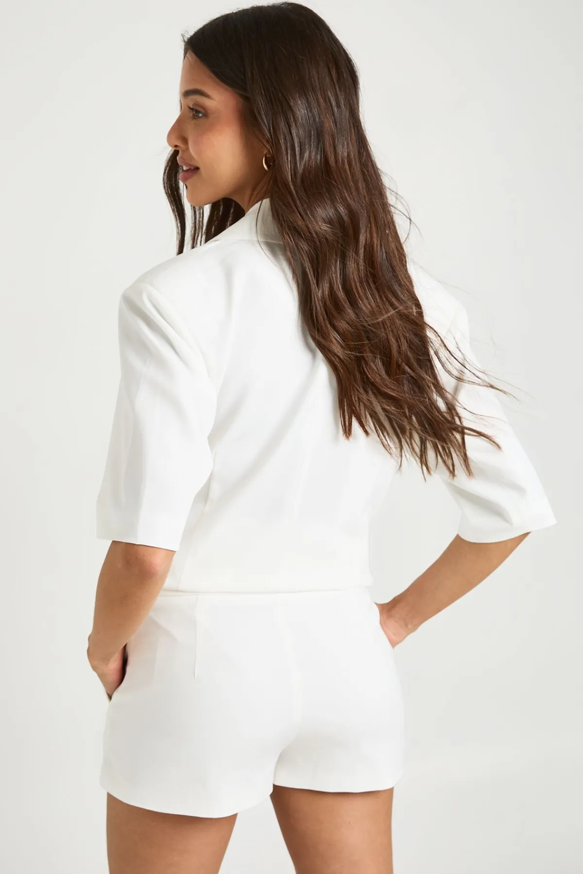 boohoo Short Tailleur À Détails De Coutures<Femme Tailleurs|Shorts