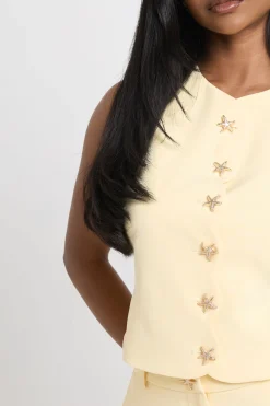 boohoo Short Tailleur À Détail Étoile De Mer<Femme Tailleurs|Shorts
