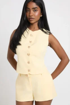boohoo Short Tailleur À Détail Étoile De Mer<Femme Tailleurs|Shorts