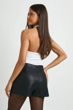 Short Tailleur En Synthétique