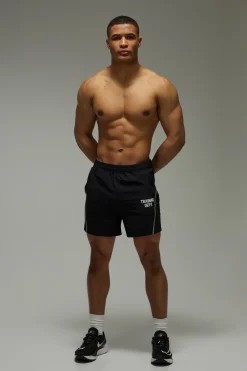 Training Dept. Short Tissé Extensible 5 Pouces À Coutures Contrastées Training Dept<Femme Tout Afficher|Shorts