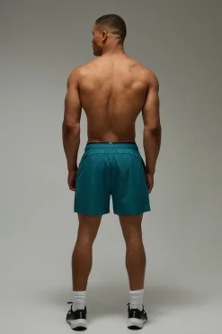boohooMAN Short Tissé Stretch Actif Homme 5 Pouces<Femme Shorts|Shorts