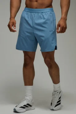 Short Tissé Stretch Perforé MAN Active 7 Pouces Pour Homme