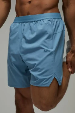 Short Tissé Stretch Perforé MAN Active 7 Pouces Pour Homme