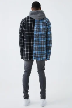 Skinny Stretch Bleached Ripped Knee Jeans