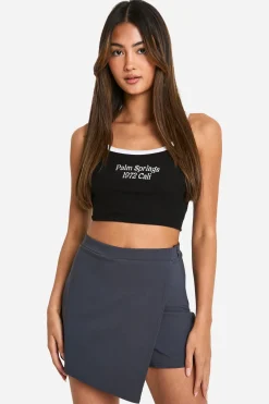 boohoo Skort asymétrique<Femme Shorts