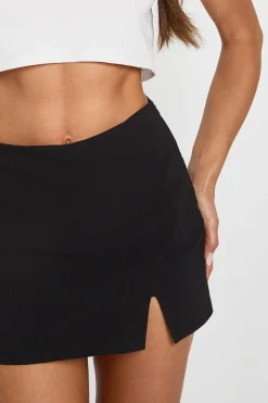 boohoo Skort mini à fente avant<Femme Shorts