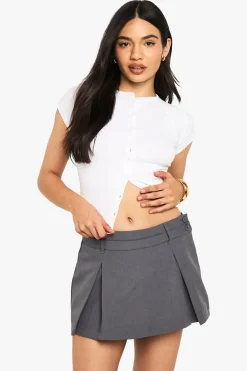 boohoo Skort à plis en boîte<Femme Shorts