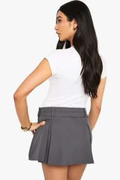 boohoo Skort à plis en boîte<Femme Shorts