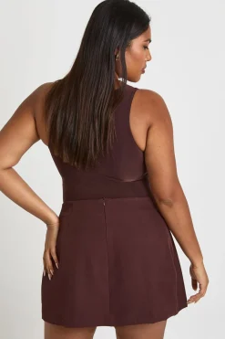 Skort Plus à garniture dorée