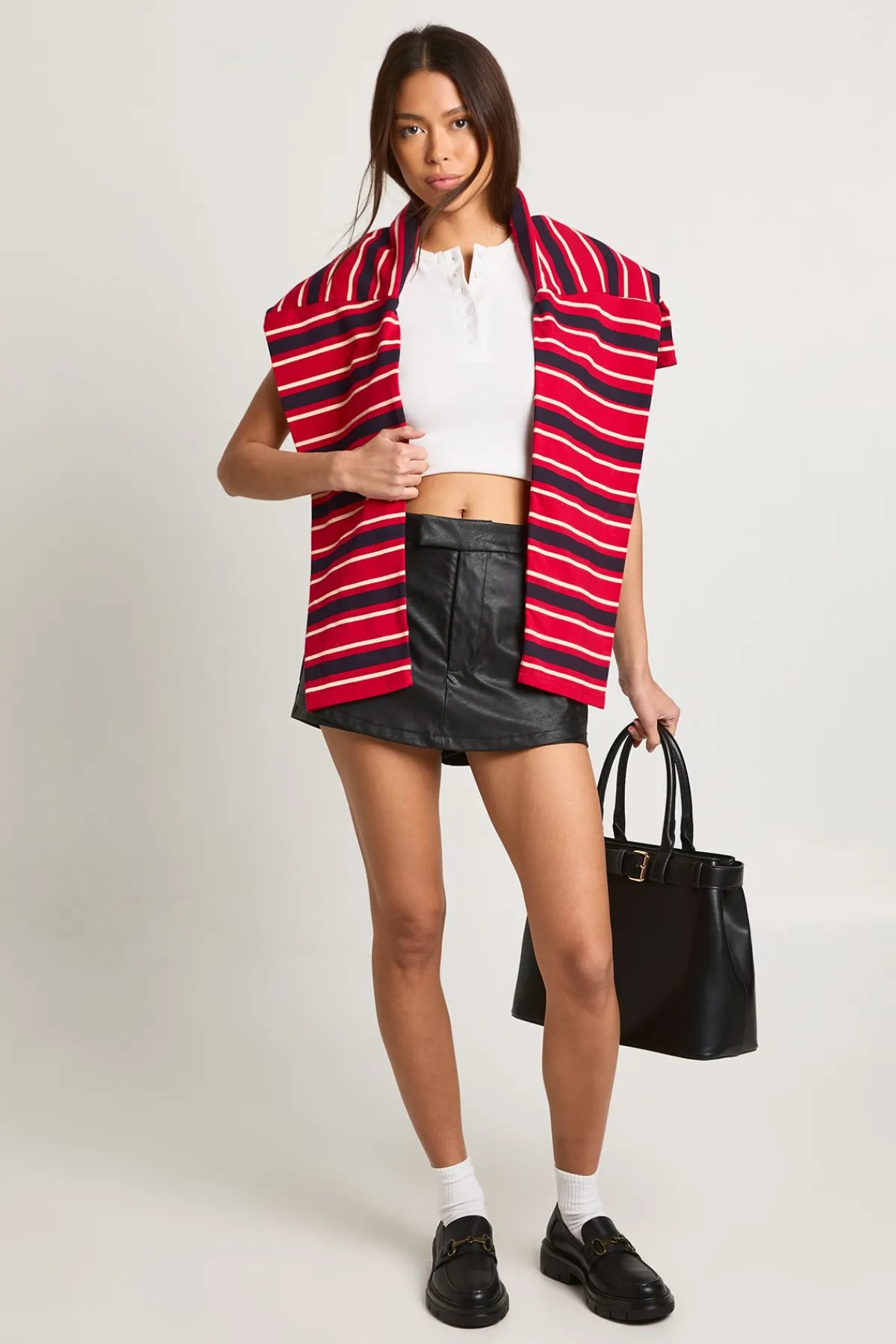boohoo Skort taille basse en synthétique<Femme Shorts