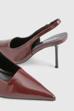 Slingback Extreme Point Court Shoes