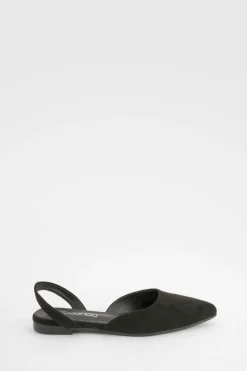 Slingback Pointed Flats