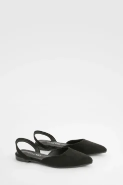 Slingback Pointed Flats