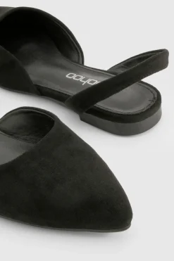 Slingback Pointed Flats