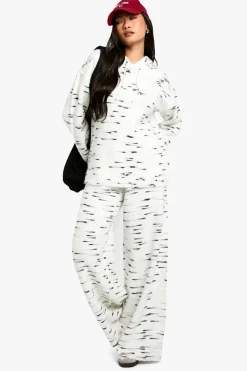 Soft Knit Marl Sweat à Capuche Tricoté Oversize