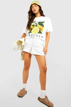 Sorrento Lemon T-shirt Oversize