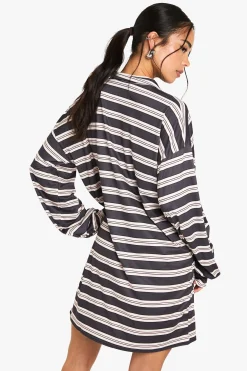 Stripe T Shirt Dress