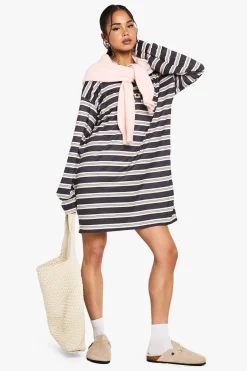 Stripe T Shirt Dress