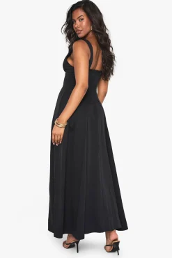 boohoo Structured Skater Maxi Dress<Femme Robes Patineuses|Robes