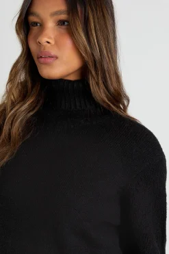 Super doux pull oversize à col roulé