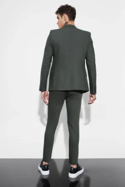 boohooMAN Super Skinny Double Breasted Blazer<Homme Costumes Et Tenues Formelles