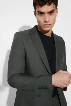 boohooMAN Super Skinny Double Breasted Blazer<Homme Costumes Et Tenues Formelles